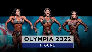 Olympia 2022 Figure Top 3 — Cydney Gillon, Jessica Reyes Padilla, Lola Montez