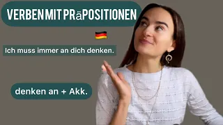 Verben mit Präpositionen A2-C1 | denken an