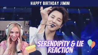 The Jimin Effect! Reacting to 'Serendipty' and 'Lie' Live performances! (Happy Birthday Jimin!)