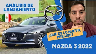 Mazda 3 sedán 2022 - Análisis de lanzamiento | Daniel Chavarría