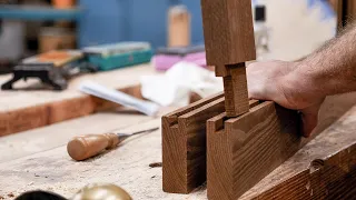 Exterior Mortise and Tenon Door (Made from Thermally Modified Ash)