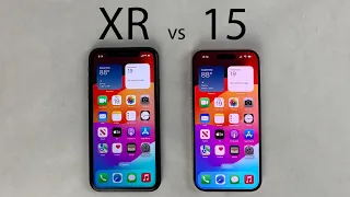 iPhone 15 vs iPhone XR Speed Test