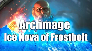 Archmage Ice Nova of Frostbolt Мега крутой билд | Path of Exile Necropolis 3.24