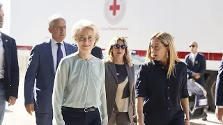 Von der Leyen auf Lampedusa: "Irreguläre Migration braucht europäische Antwort"