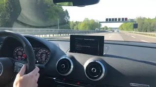 2018 AUDI RS3 400HP ACCELERATION AUTOBAHN [Non-OPF]