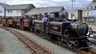 Ffestiniog Railway - James Spooner's First Day in Service (and 3 Double Fairlie Line Up)