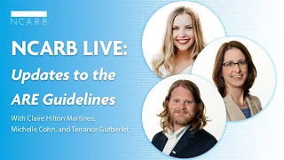 NCARB Live: Updates to ARE Guidelines