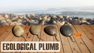 Ecological plumb for fishing | Stone plummet