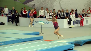 JIA Fangfang (CHN) - 2018 Trampoline Worlds, St. Petersburg (RUS) - Qualification Tumbling R2