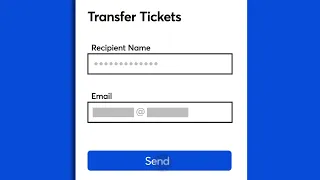 How to transfer tickets | Ticketmaster UK