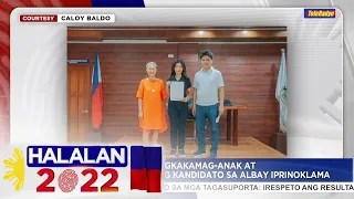 Mga nanalong magkakamag-anak sa Albay iprinroklama | HALALAN 2022 (10 May 2022)