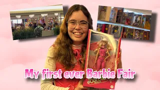 My FIRST ever Barbie Fair // loads of collector Barbies