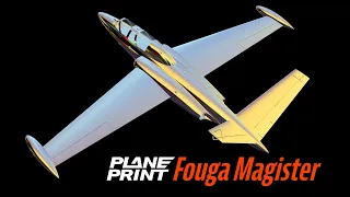 Planeprint Fouga Magister official video