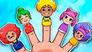 Finger Family | Nursery Rhymes & Kids Songs | Dolly Molly Cartoons
