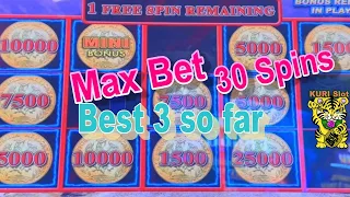 ★MAX 30 season 4 【BEST 3】 SO FAR !!★MAX BET 30 SPINS☆栗スロ