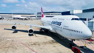 Qantas Premium Economy Review - Boeing 747-400 - Sydney to Hong Kong (QF127)