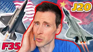 F-35 vs. J-20 | Thunderbird Pilot Reacts