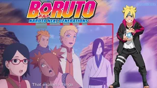 Sasuke uses Susanoo    Boruto  Naruto Next Generations