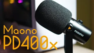 The Best Microphone For Content Creators? - Maono PD400x Review!