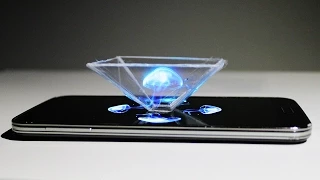 Verwandel dein Smartphone in ein 3D Hologramm !