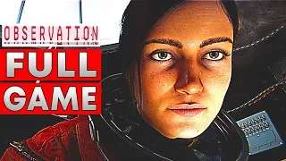 OBSERVATION Walkthrough Gameplay Part 1 Full Game (1080p HD 60FPS MAX SETTINGS) No Commentary