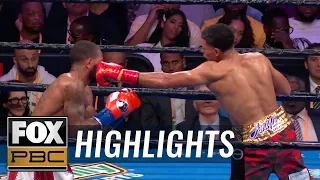 David Benavidez beats Anthony Dirrell after Dirrell suffers brutal cut | HIGHLIGHTS | PBC ON FOX