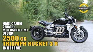 Dünyanın Seri Üretim En Büyük Motoru! 2500cc / Triumph Rocket 3 R