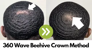 How To Get 360 Wave Beehive | Fix Line In Crown