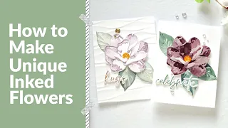 How to Make Unique Inked Flowers | Altenew - Take 2 With Therese!