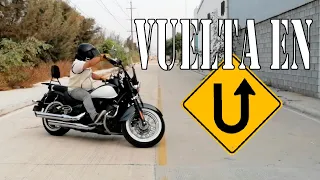 Capítulo 34 - Como dar Vuelta en U en moto (Tecnica Infalible)