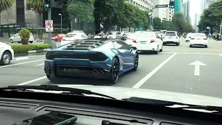 Lamborghini spotted at Makati City