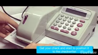 NIBO Checkwriter CW-1800