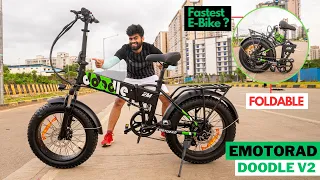 India's Best Electric Cycle ? | EMotorad Doodle v2 Review