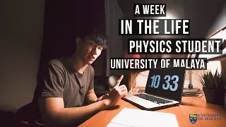 A Week in the Life of a UM Physics Student