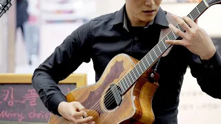 [Live] 정선호(Jung Sunho) - James Bond & Mission Impossible Theme (Cover) / 핑거스타일(Fingerstyle) @코엑스몰