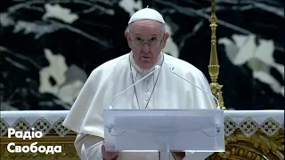 Папа Римський на Великдень закликав не впадати у відчай