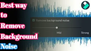 How to Remove Background Noise From Audio/Video using Filmora 9