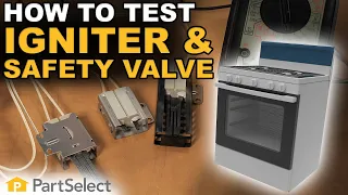 Range/Oven Troubleshooting | How to Test a Gas Range Igniter & Oven Safety Valve | PartSelect.com