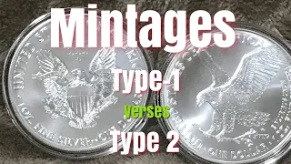 2021 Type 1 verses Type 2 Silver & Gold Eagles.. Which has the higher Mintage? Crunching the numbers