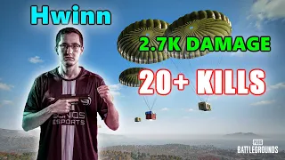 Soniqs Hwinn - 20+ KILLS (2.7K Damage) - SQUADS - PUBG