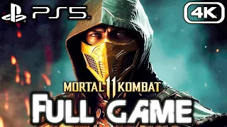 MORTAL KOMBAT 11 PS5 Gameplay Walkthrough STORY FULL GAME (4K 60FPS) No Commentary