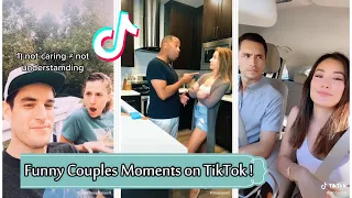 Funny Couples Moments on TikTok !  TRY NOT TO LAUGH