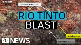 Rio Tinto blast damages ancient rock shelter near iron ore mine in Pilbara | The Business | ABC News