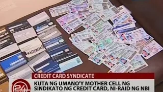 24 Oras: Kuta ng umano'y mother cell ng sindikato ng credit card, ni-raid ng NBI