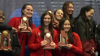 NCAA Swimming and Diving National Championships Day 1 Video Recap