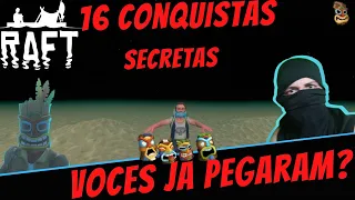 Raft | 15 conquistas secretas | Mascara tiki