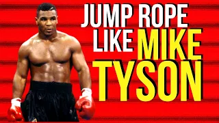 Mike Tyson Jump Rope Skill (Squat Jump)