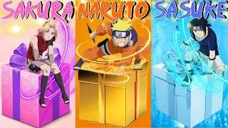 Escolha seu presente Naruto🎁 Choose Your Gift Naruto 🎁 Elige Tu Regalo 🎁 NARUTO 🎁