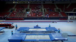 AQUINO Bernardo (ARG) - 2017 Trampoline Worlds, Sofia (BUL) - Qualification Trampoline Routine 2