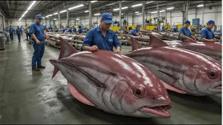 Why Bluefin Tuna is So Expensive | Bluefin Tuna Cutting